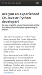 Mobile Screenshot of fsharpforfunandprofit.com